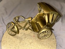 Vtg 1950s Rickshaw Tricycle