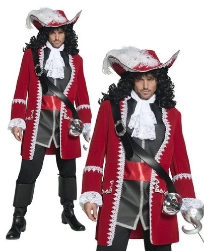 Deluxe pirate captain costume - pirate,