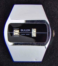 Buler Jump Hour Black Dial