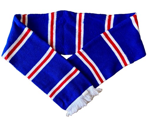 Blue red and white - blue,, rangers