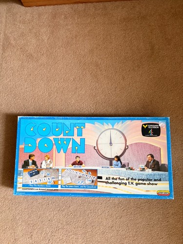Vintage countdown board - countdown,