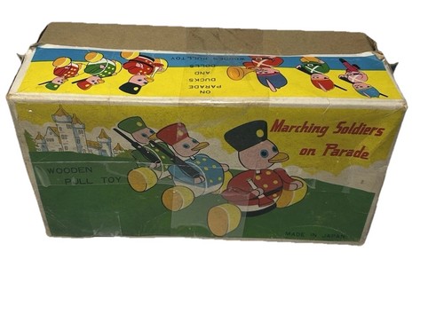 Vintage pull along - along, duck