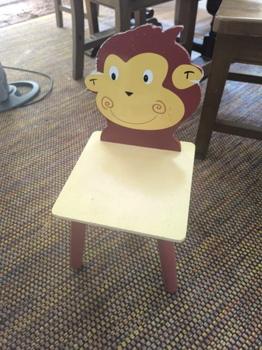 Child wooden chair seat - wooden,