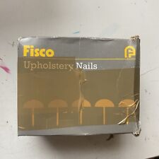 Fisco upholstery nails, brass on steel, 13mm, ~210