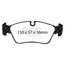 EBC DP1211 BRAKE PAD SET DISC