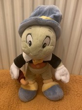 Disney Classics Official Pinocchio Jimminy Cricket Soft Plush Toy Disney Store