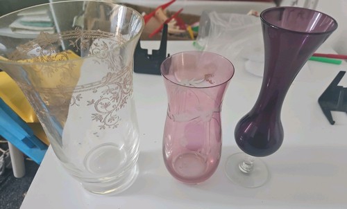 Vase job lot - 6x,