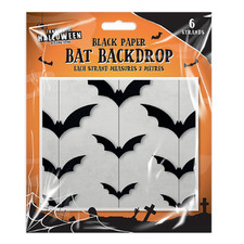 Bat Backdrop Halloween Party