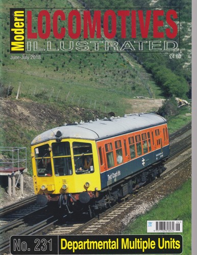 Modern locomotives illustrated - modern,
