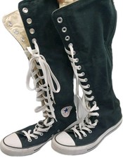 Converse Knee High Boots Black