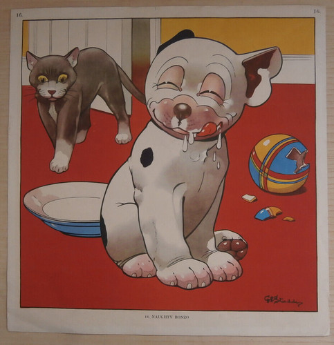Naughty bonzo poster g e - bonzo, ,