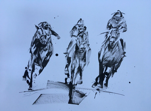 Original signed ink - ink, sketch