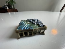 Metal small pot Lidded storage dressing table trinket Decorative Display