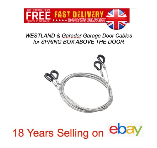 Garador garage door cables - garage,
