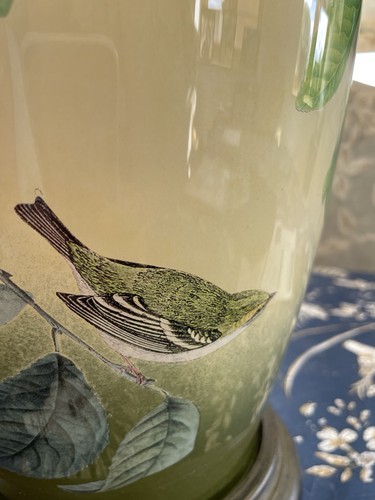 Jenny worrall lamp with birds - with,