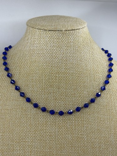 Vintage 1930s cobalt blue - vintage,