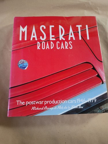 Book maserati road cars - road,