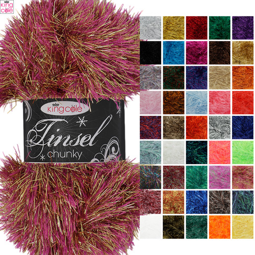 King cole tinsel chunky - king, /