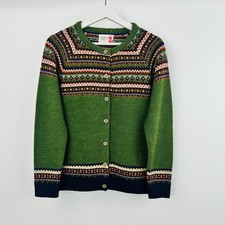 Fair Isle Wool Cardigan