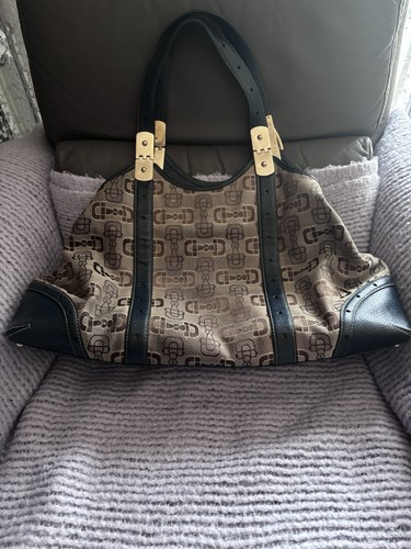 Gucci horsebit hobo canvas - gucci,