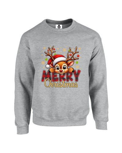 Merry christmas reindeer kids - merry,