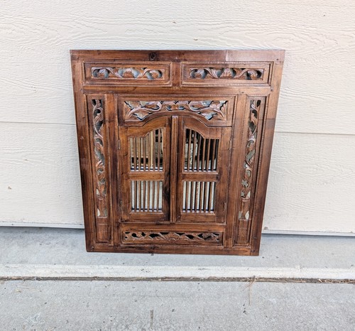Vintage asian balinese - vintage, carved
