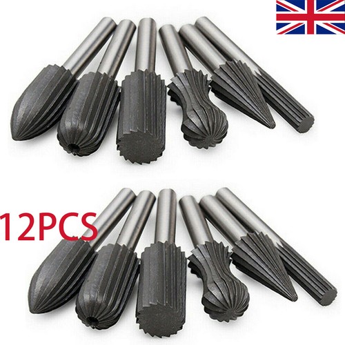 12x 6mm tungsten steel - steel, carbide