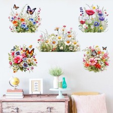 Removable Butterfly Flowers