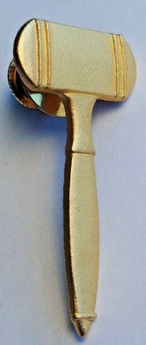 Gavel collector hat lapel - hat, pin