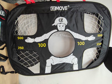 ezmove Pop-Up Football Goal Set for Kids - Portable Mini Design | Ideal for Gard