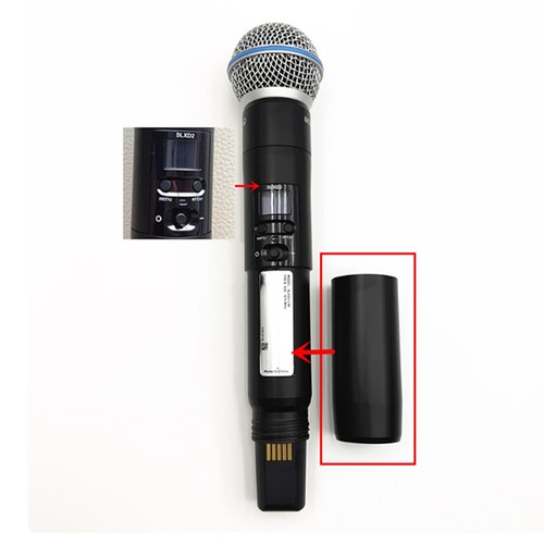 Wireless microphone tail tube - wireless,