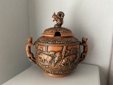 Large Original Gerzit Gerz Lidded Drinks Pot Germany