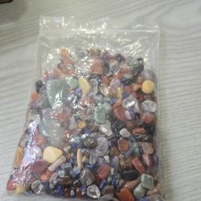 Mixed chip stones - stones,, assorted