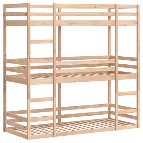 Triple bunk bed - bed, toddler