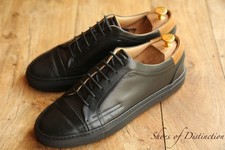 Oliver Sweeney Volterra Black Tan Leather Shoes Trainers Sneakers UK 8.5 US 9.5