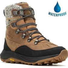 Merrell Siren 4 Thermo Mid Zip Womens Waterproof Brown Boots Size UK 5-8