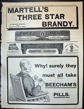 Old Advertisement Martell