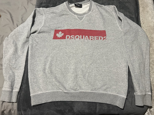 Dsquared2 mens jumper grey - dsquared2,