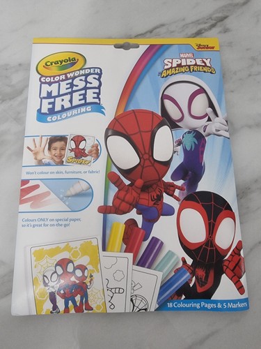 Crayola spidey and - spidey,