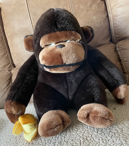 Gorrila black plush - gorrila, toy