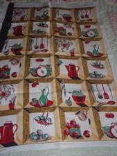 Vintage Lamont Linen Tea Towel