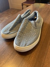 Ladies Canvas Slip On Shoes
