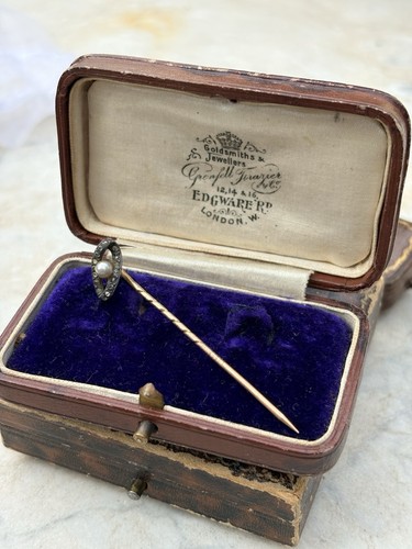 Edwardian antique stick pin - antique,