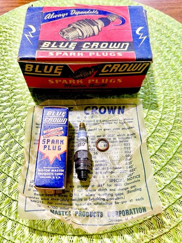 Nos vintage box blue - nos,