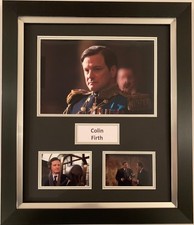 COLIN FIRTH HAND SIGNED FRAMED