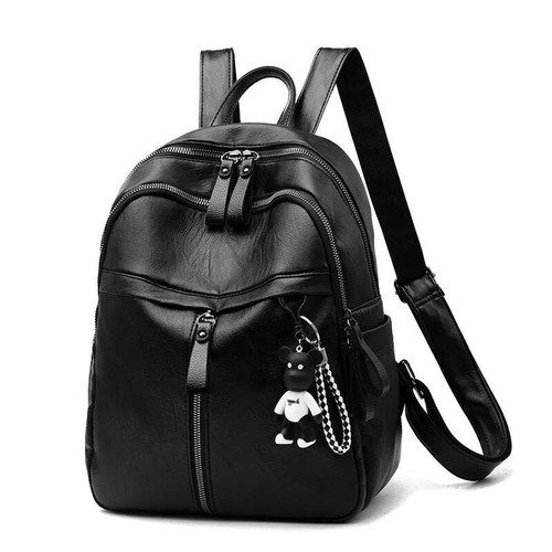 Black backpacks for women high - black,