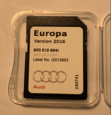 Genuine Audi A1 A6 A7 Q3 RMC Maps Sat Nav SD Card 2016 8X0919884J