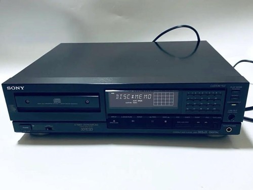 Sony cdp 337esd player - cd,