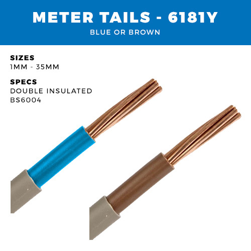 All metre tails cables - tails,