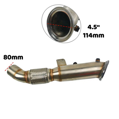 Used sports exhaust for - 4.5",